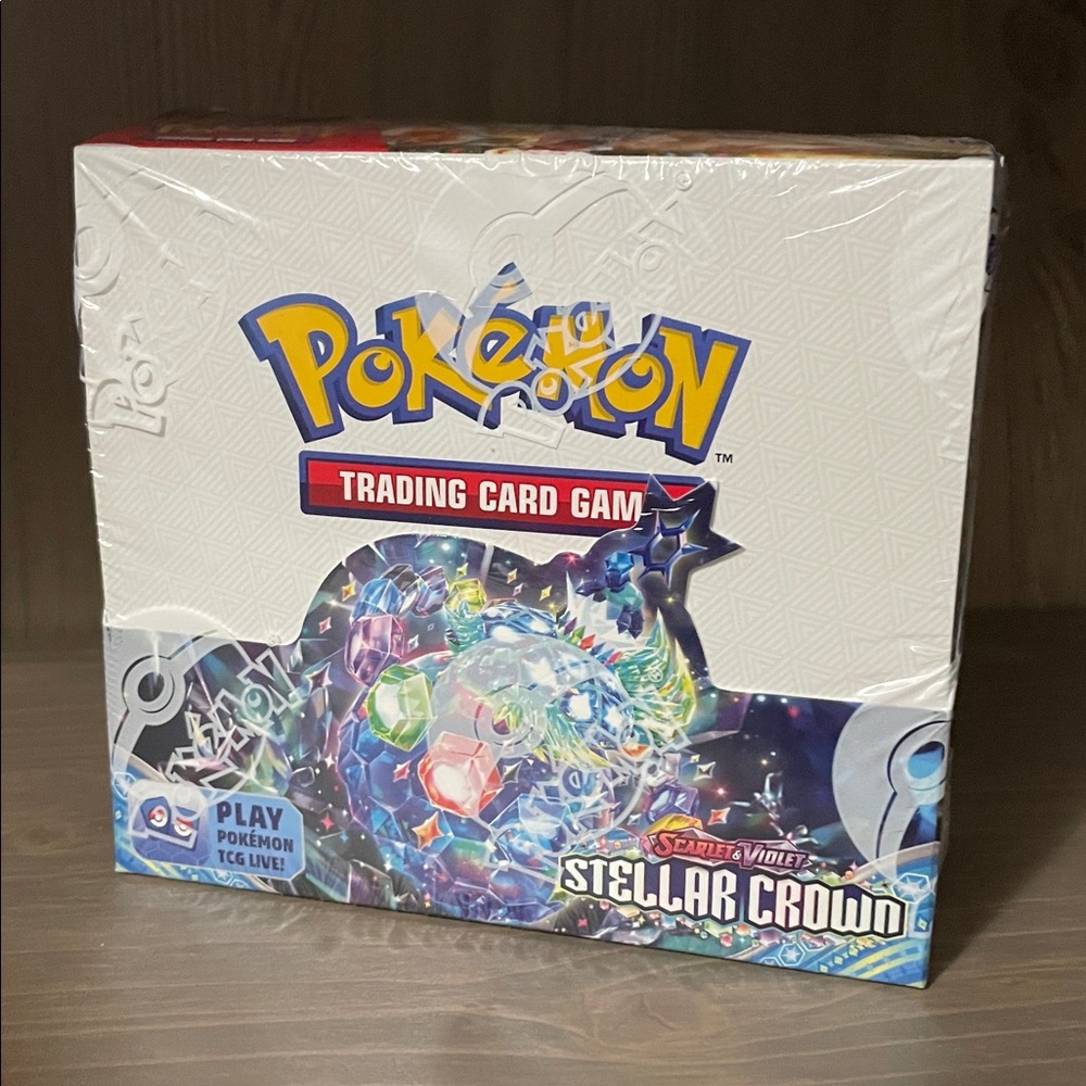 Pokémon TCG Stellar Crown Booster Box (FACTORY SEALED) On Hand! | Make an offer!